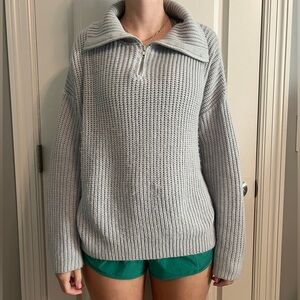 Quarter Zip Sweater